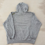 BILLABONG GREY HOODIE - LARGE