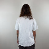 GRAPHIC FLOWER VINTAGE TEE - LARGE