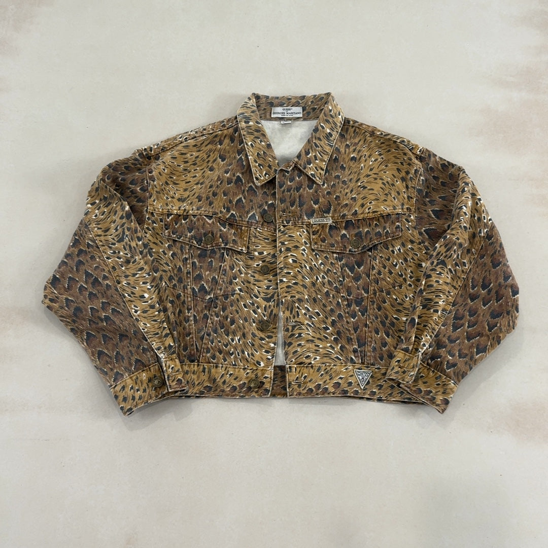 GUESS DENIM JACKET - LARGE