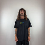 BLACK QUIKSILVER TEE - LARGE