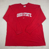 NIKE RED LONG SLEEVE - 3X LARGE