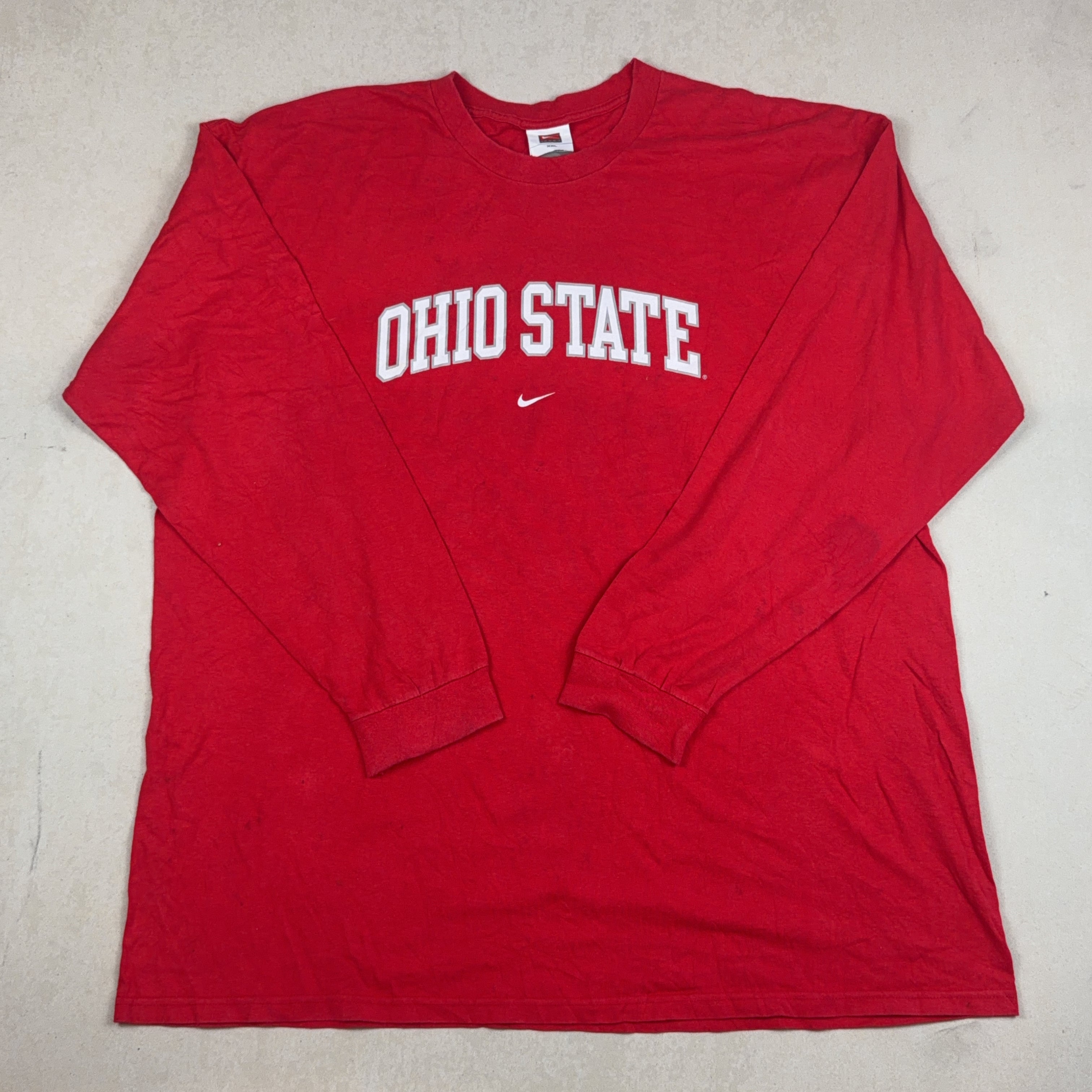 NIKE RED LONG SLEEVE - 3X LARGE