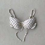 POLKA DOT BIKINI TOP - MEDIUM