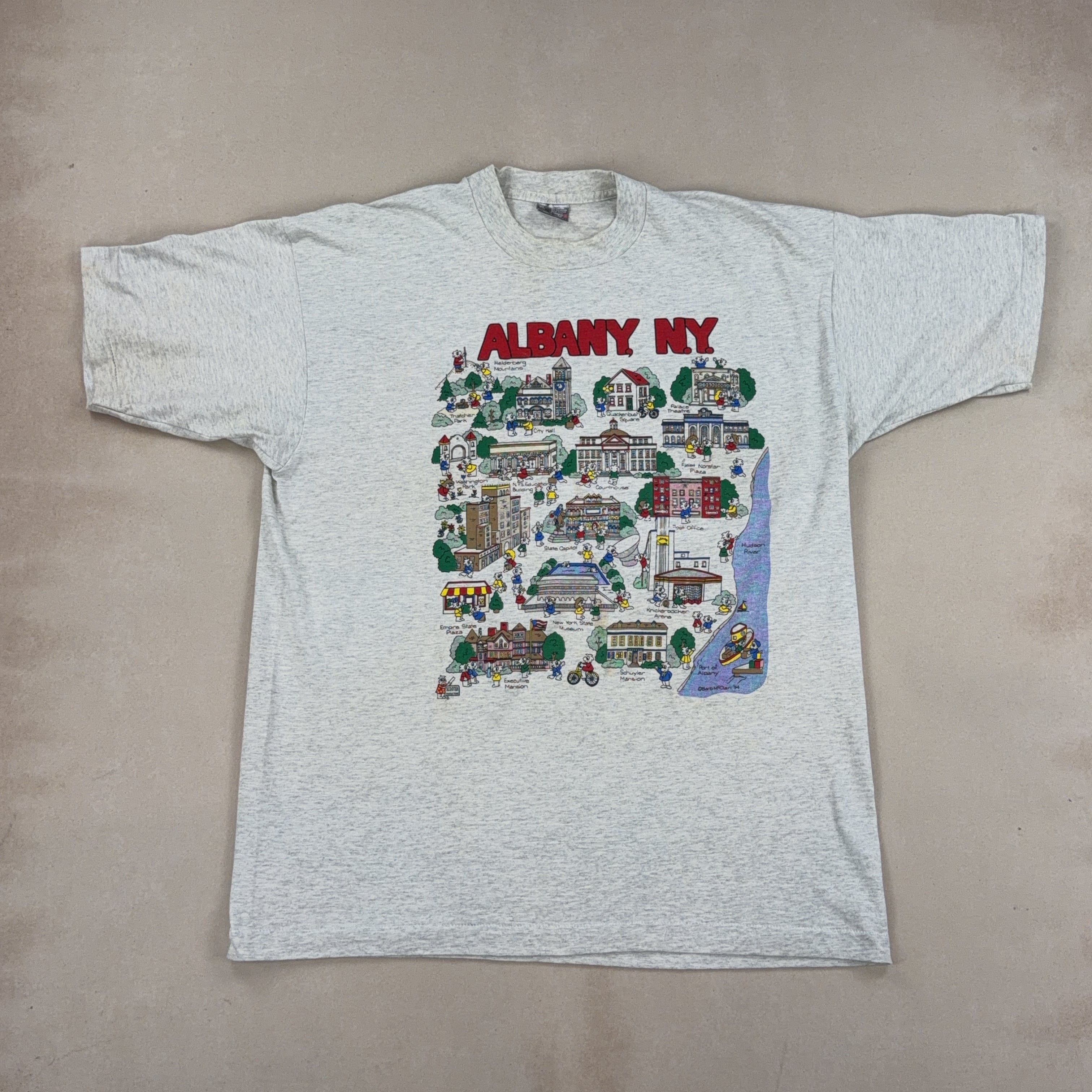 ALBANY, NY TEE - X LARGE