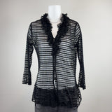 RUFFLED BLOUSE - MEDIUM