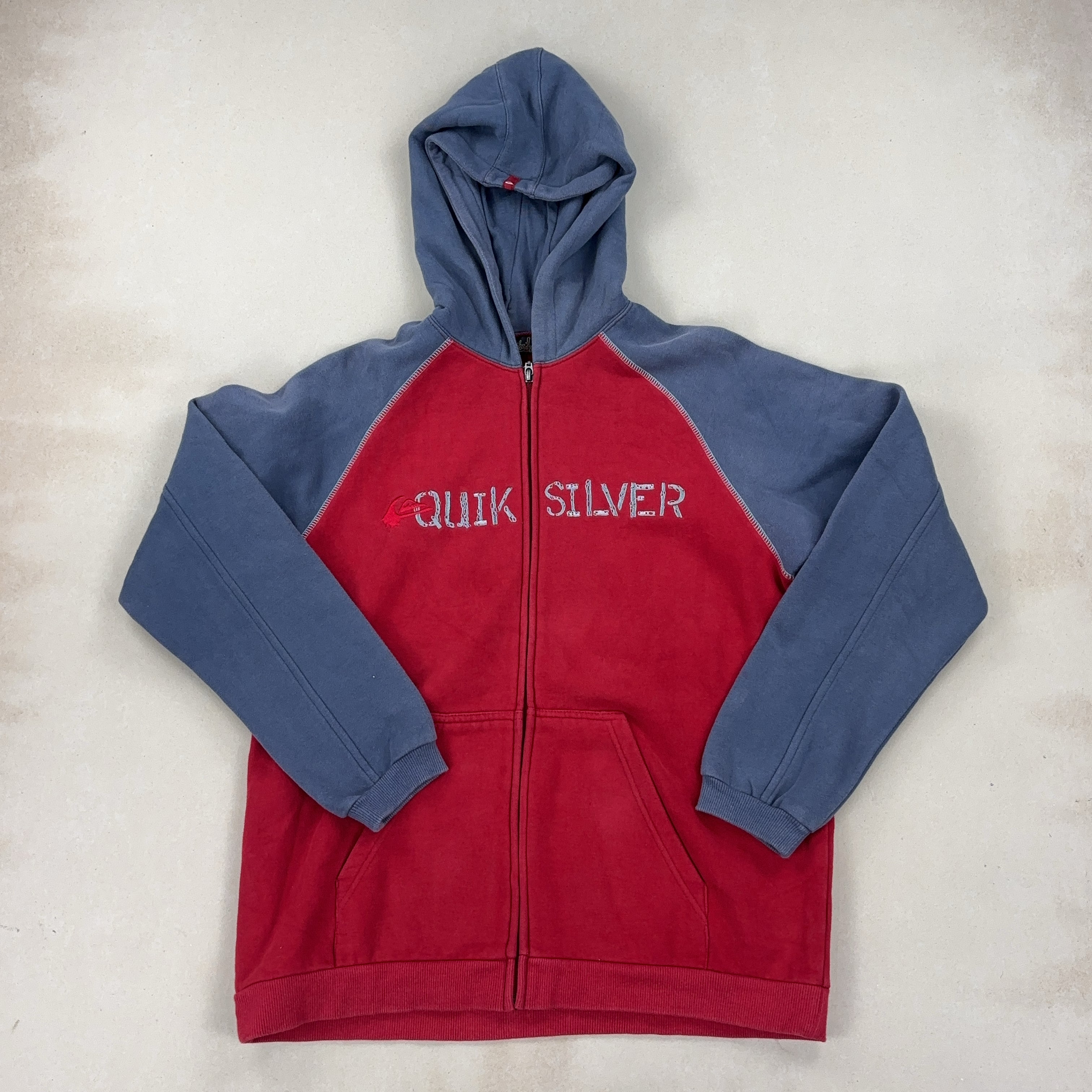 QUIKSILVER HOODIE - LARGE