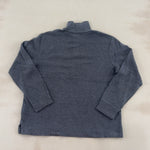 POLO RALPH LAUREN GREY QUARTER ZIP - LARGE