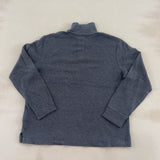 POLO RALPH LAUREN GREY QUARTER ZIP - LARGE