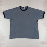 NIKE GREY TEE - 2X LARGE