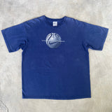 NIKE BASKETBALL TSHIRT BLUE XLARGE