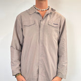 GREY QUIKSILVER LS TSHIRT