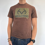 BROWN REALTREE TSHIRT