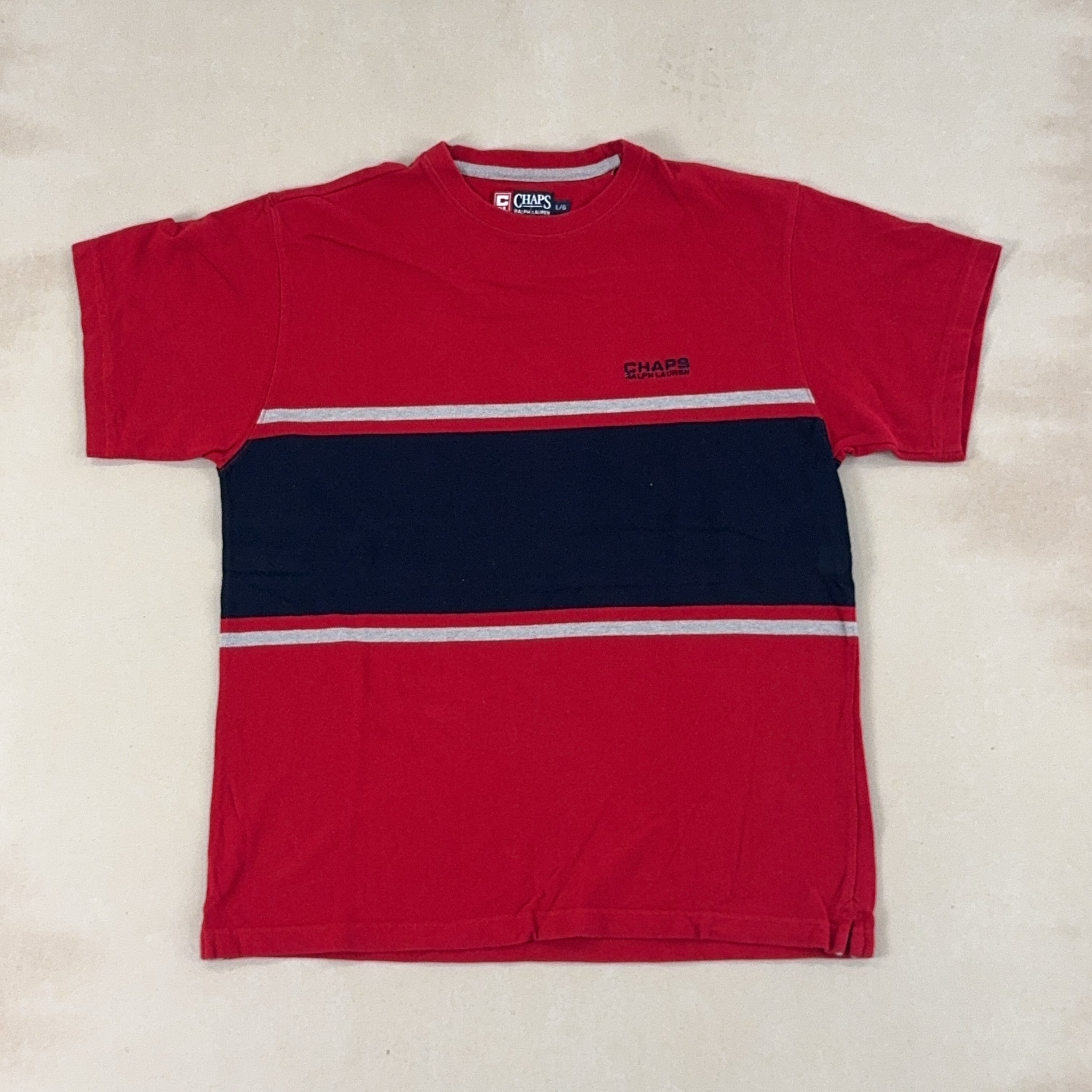 CHAPS RALPH LAUREN TEE - LARGE