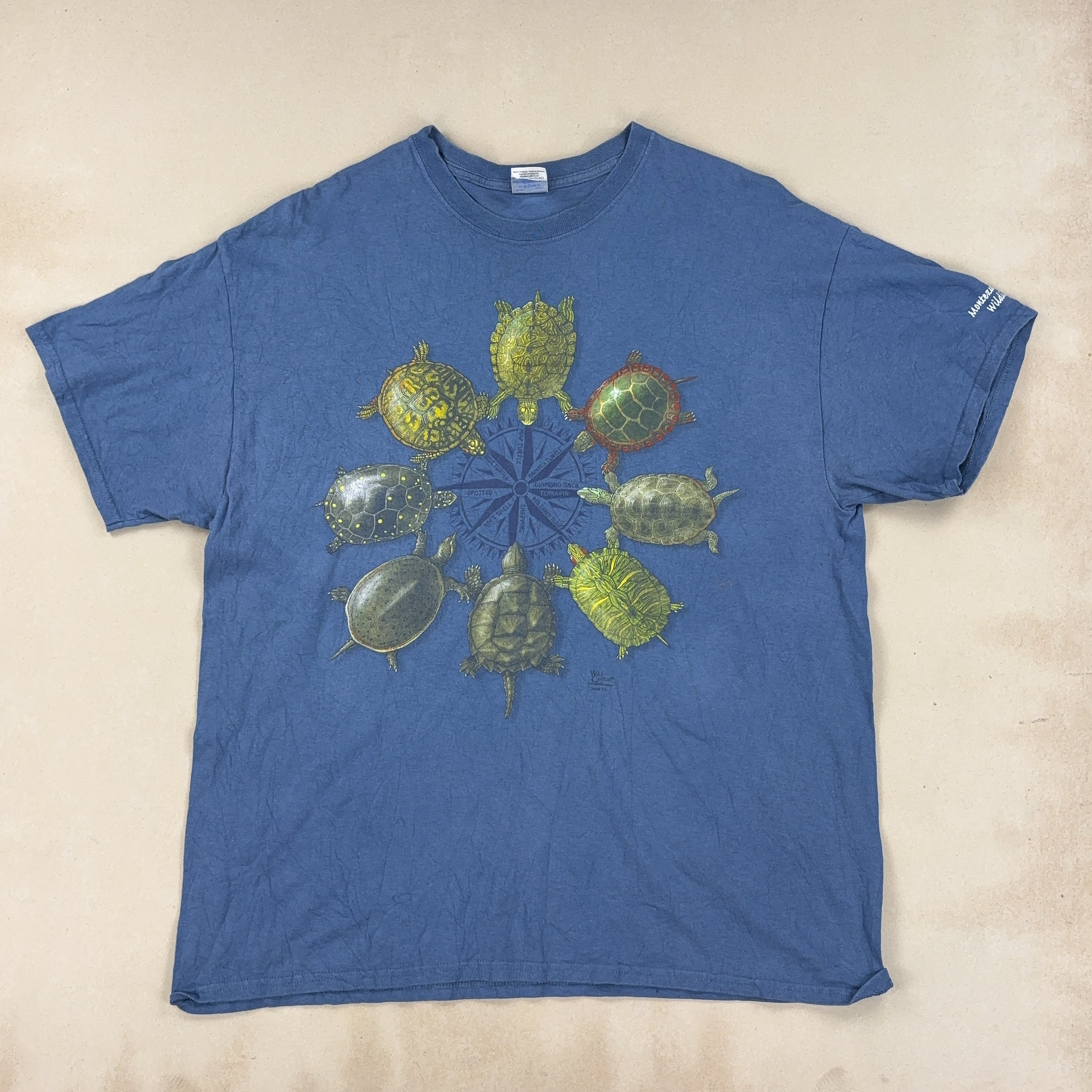 TURTLE GRAPHIC TEE - X LARGE