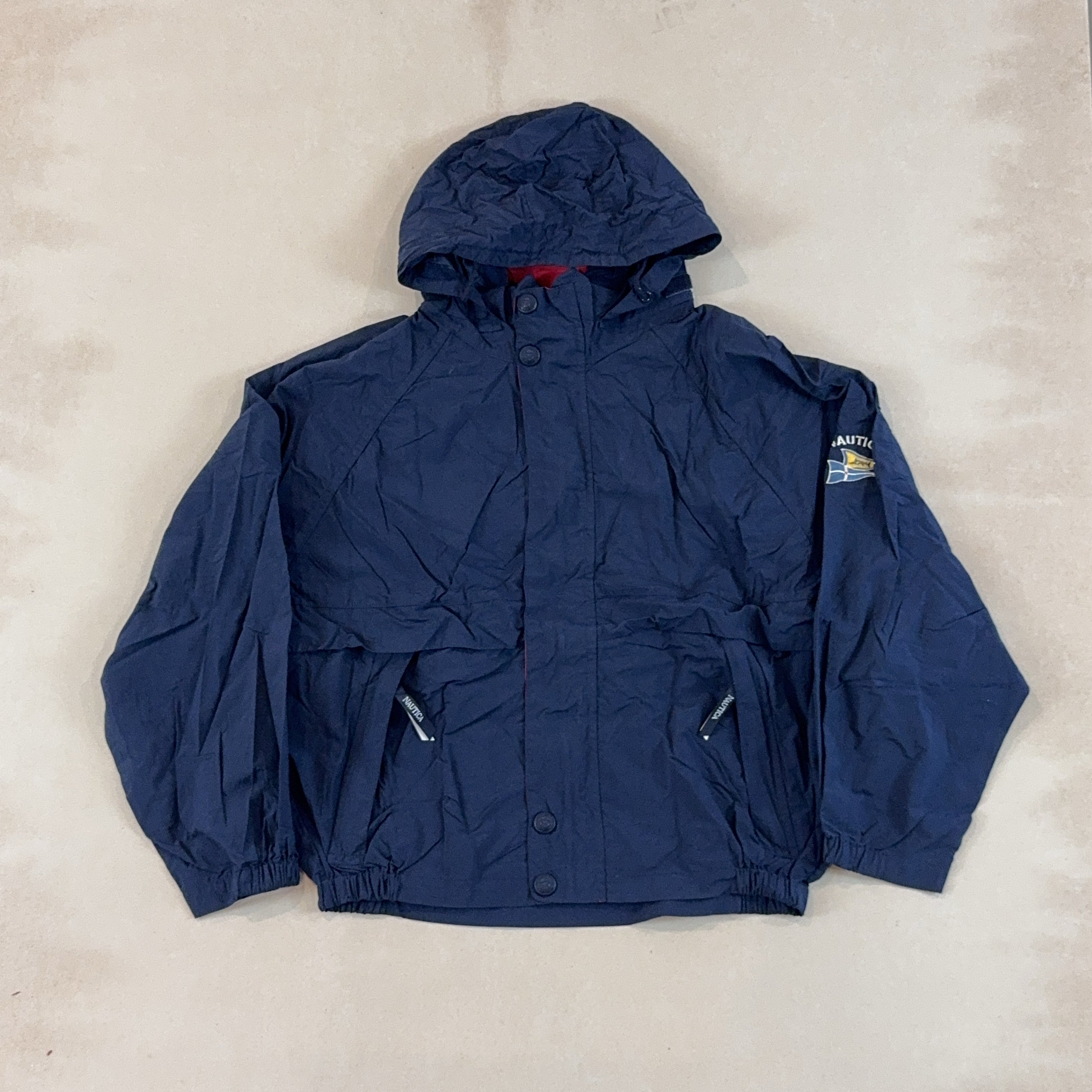 NAUTICA NAVY JACKET - LARGE