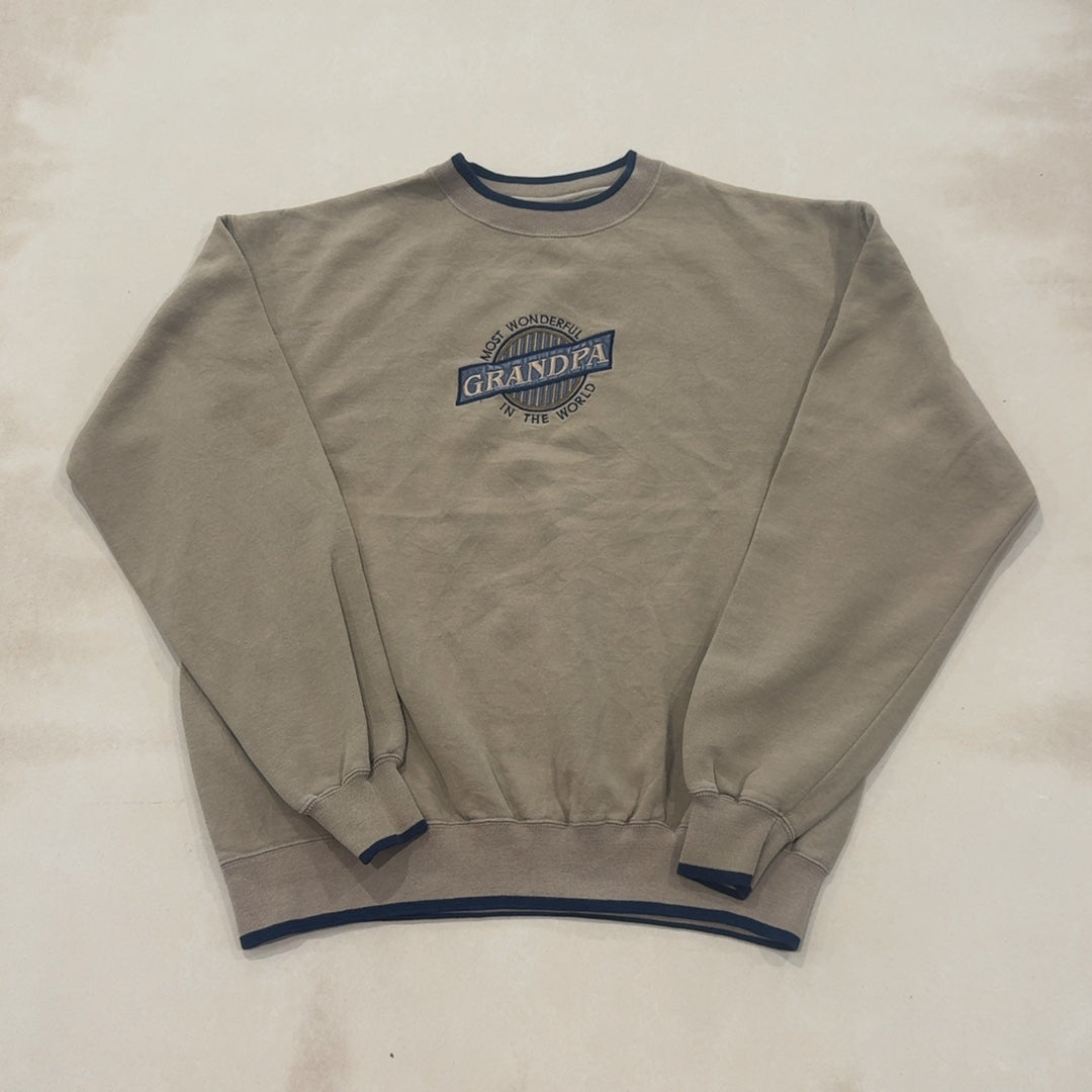 GRPAHIC GRANDPA CREW - X LARGE