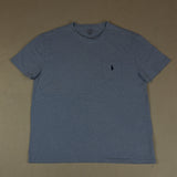 POLO RALPH LAUREN Heather Blue TEE - LARGE