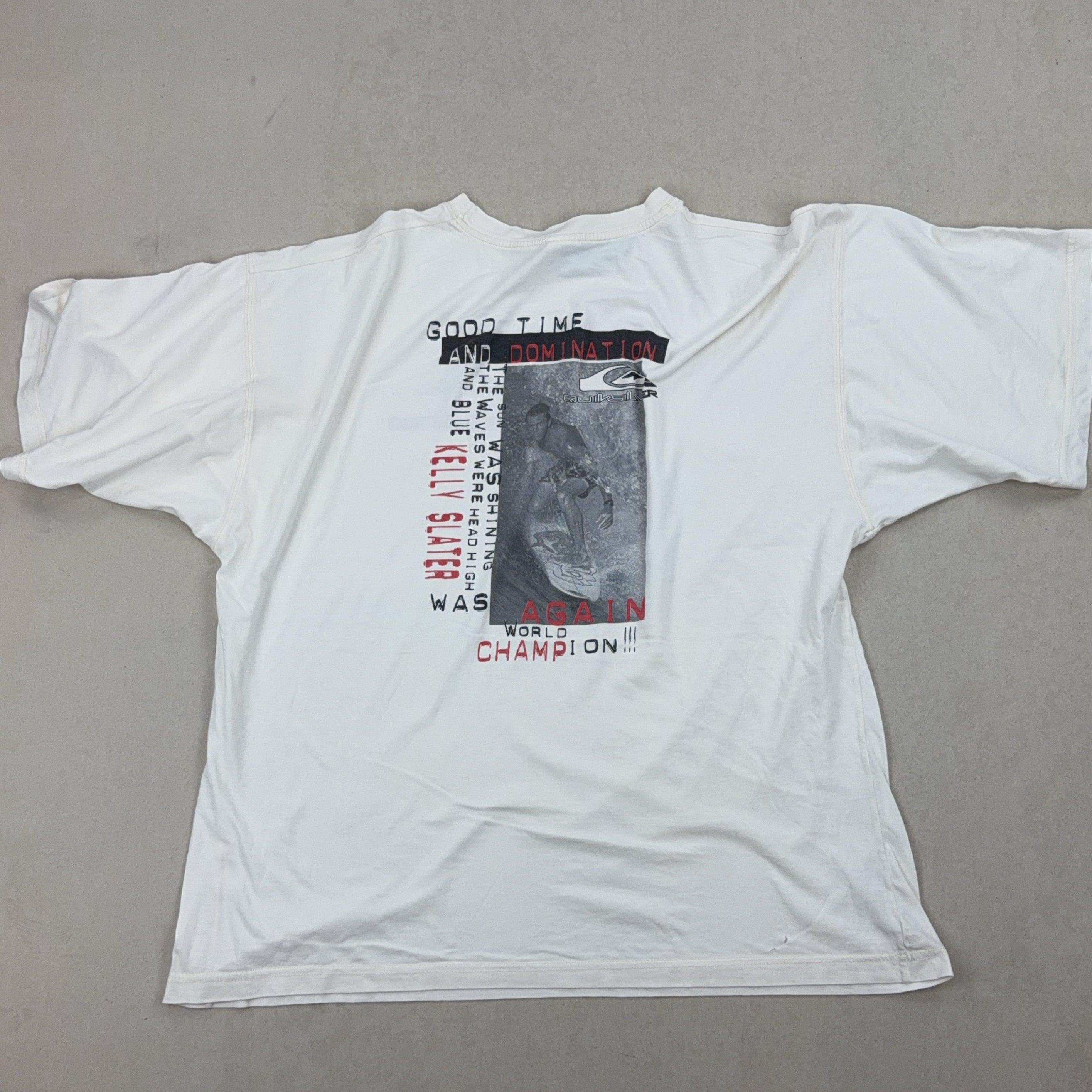 QUIKSILVER TEE - 2X LARGE