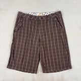 OCEAN PACIFC CHECKED SHORTS - LARGE