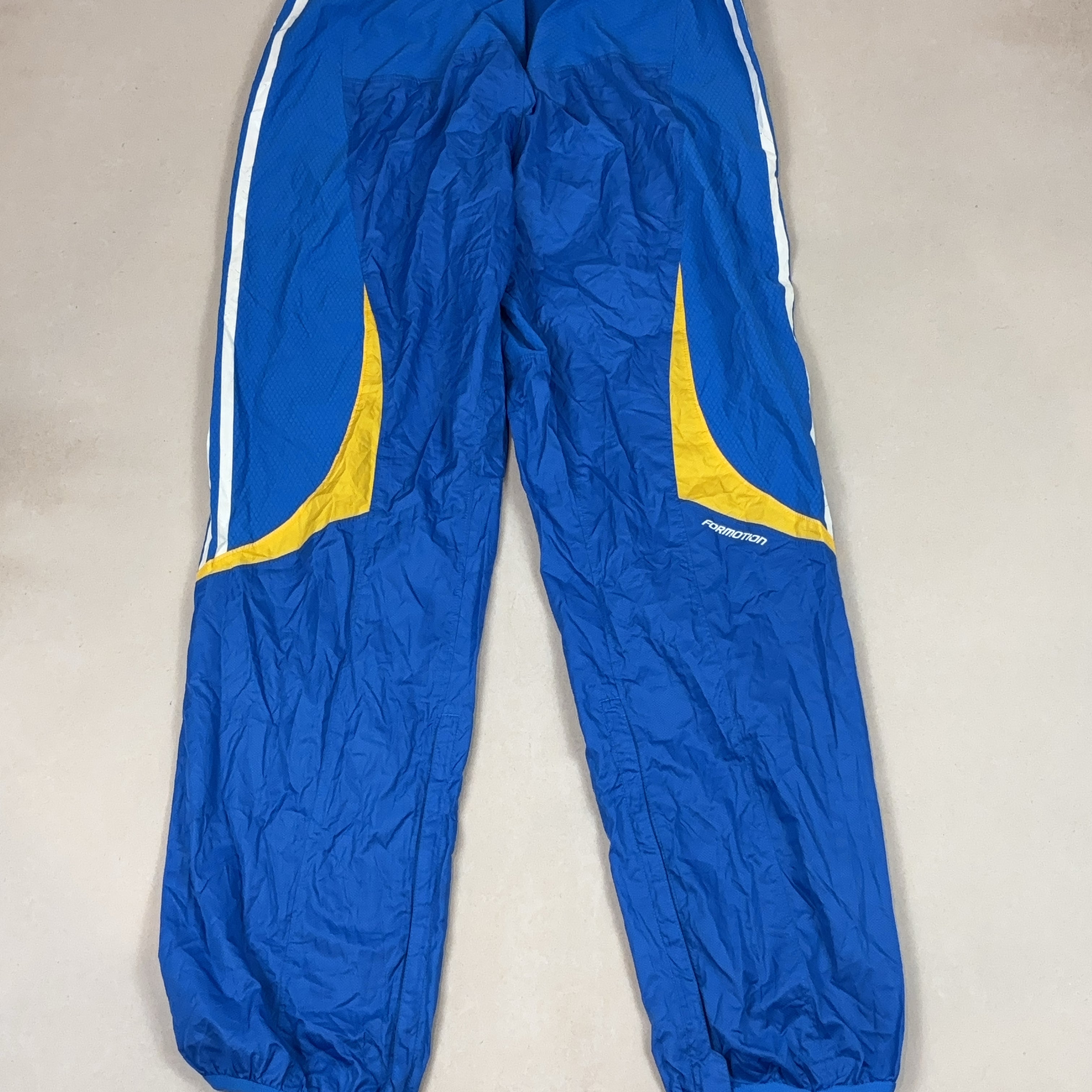 ADIDAS BLUE SPORT PANTS - LARGE