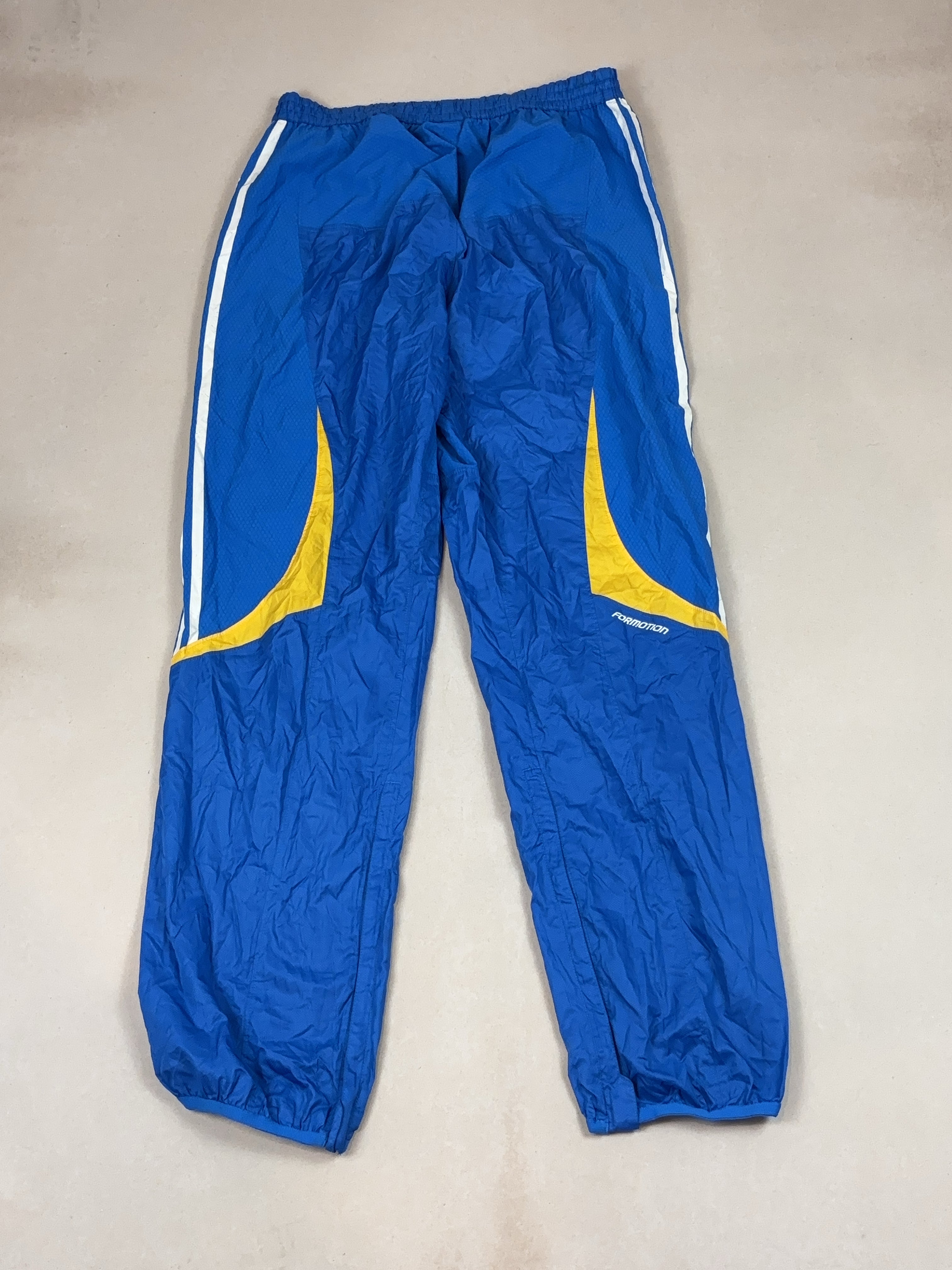 ADIDAS BLUE SPORT PANTS - LARGE
