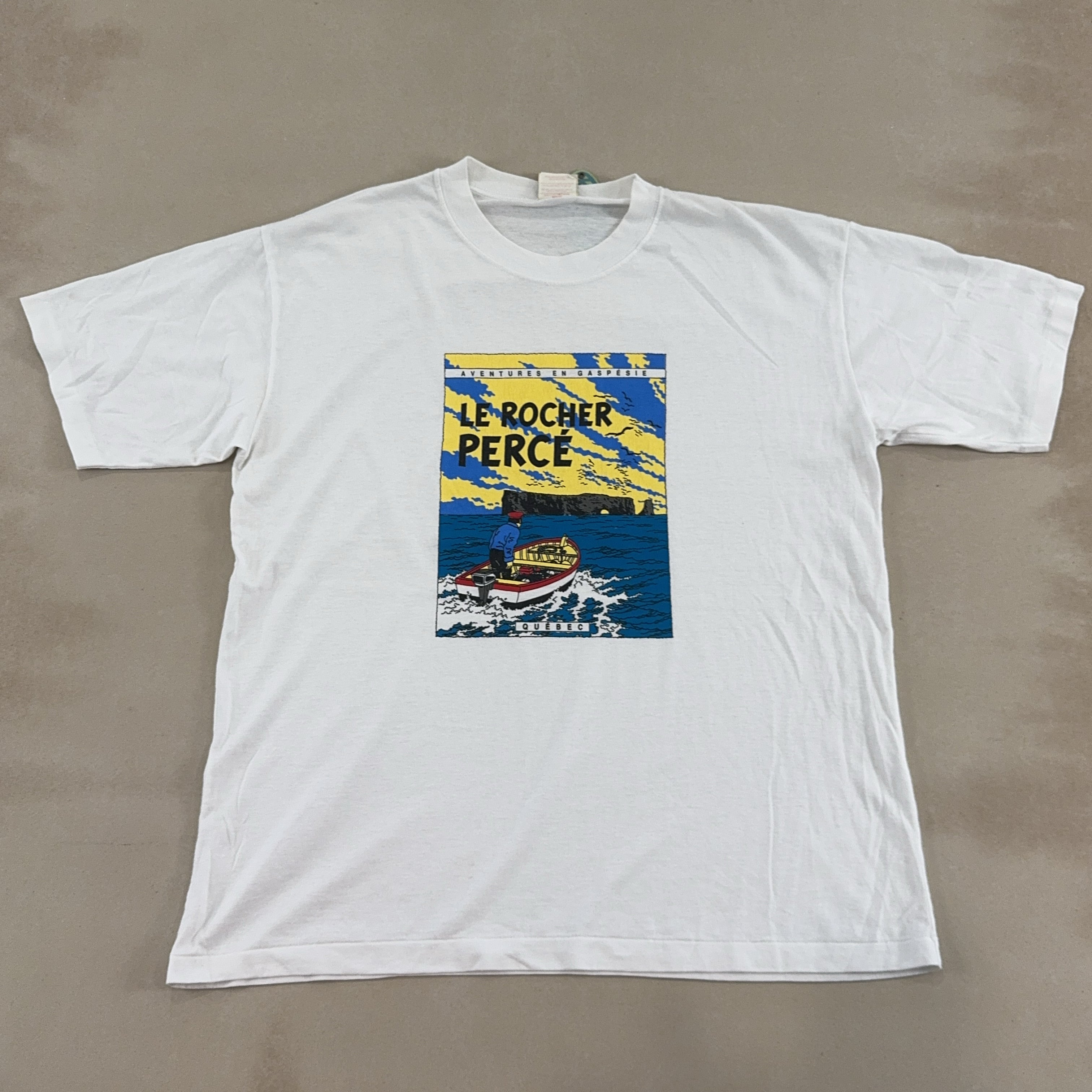 GRAPHIC QUEBEC TEE - 2X LARGE