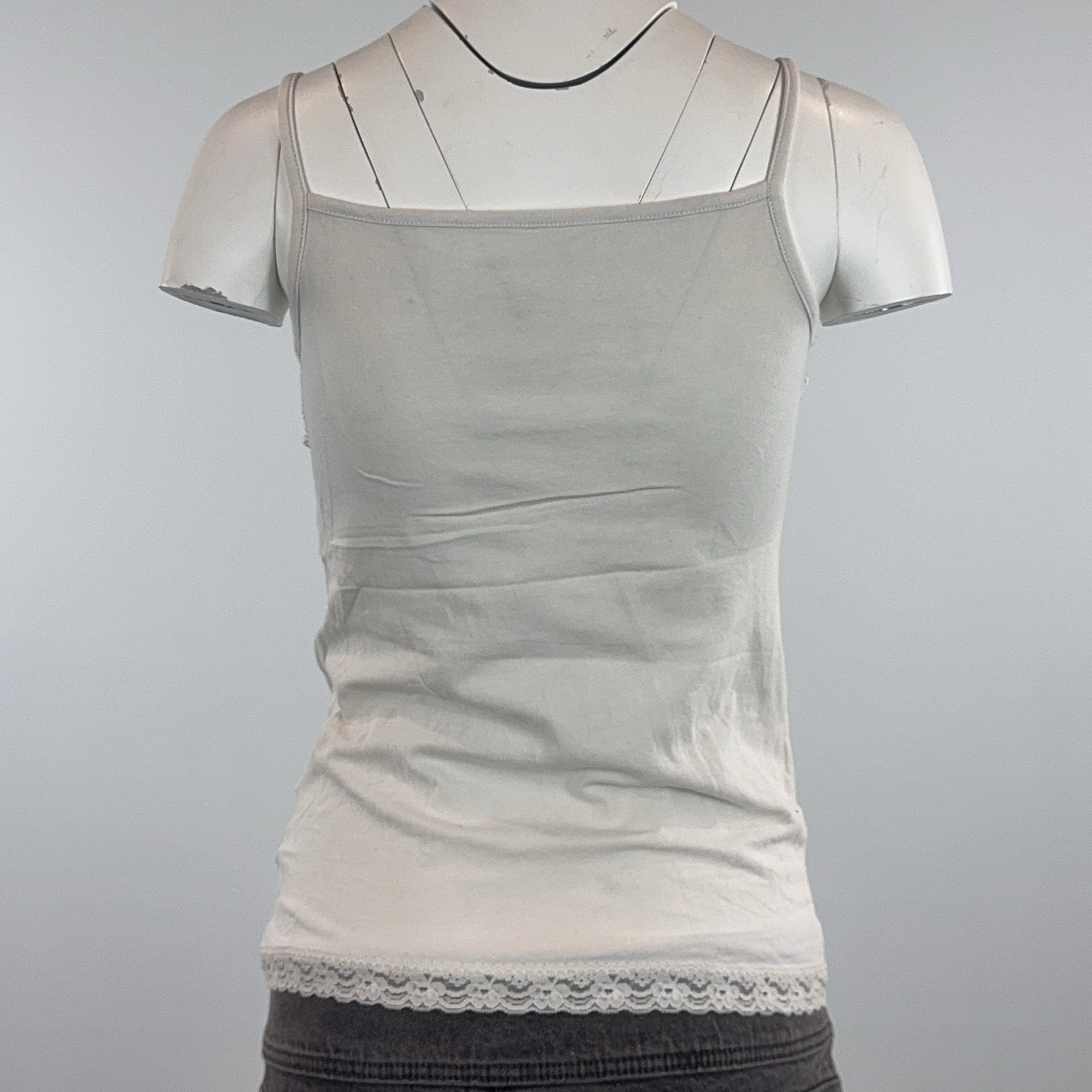 VINTAGE LACE SINGLET - MEDIUM