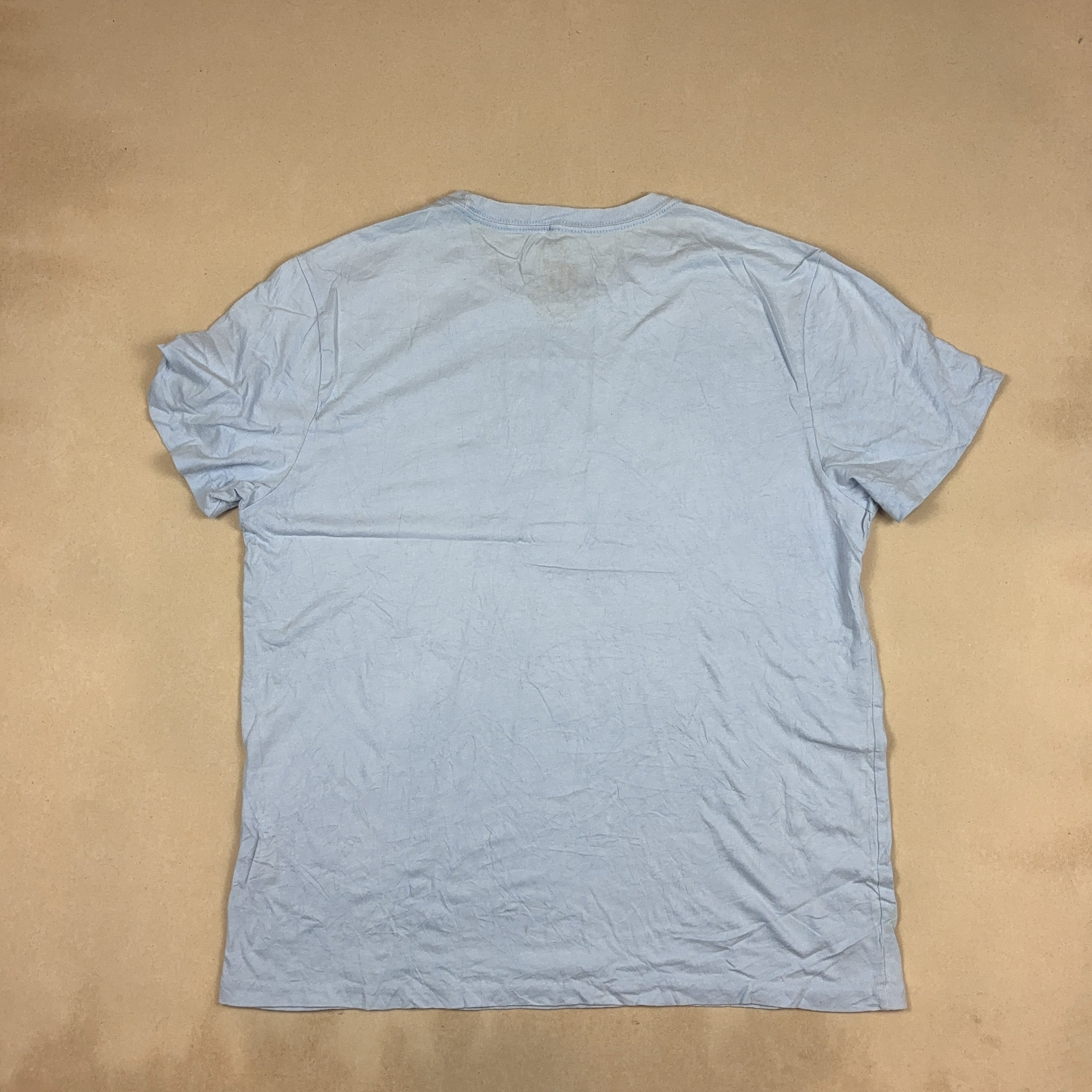 RALPH LAUREN BABY BLUE TEE - LARGE