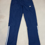 ADIDAS NAVY BLUE SPORT PANTS - LARGE