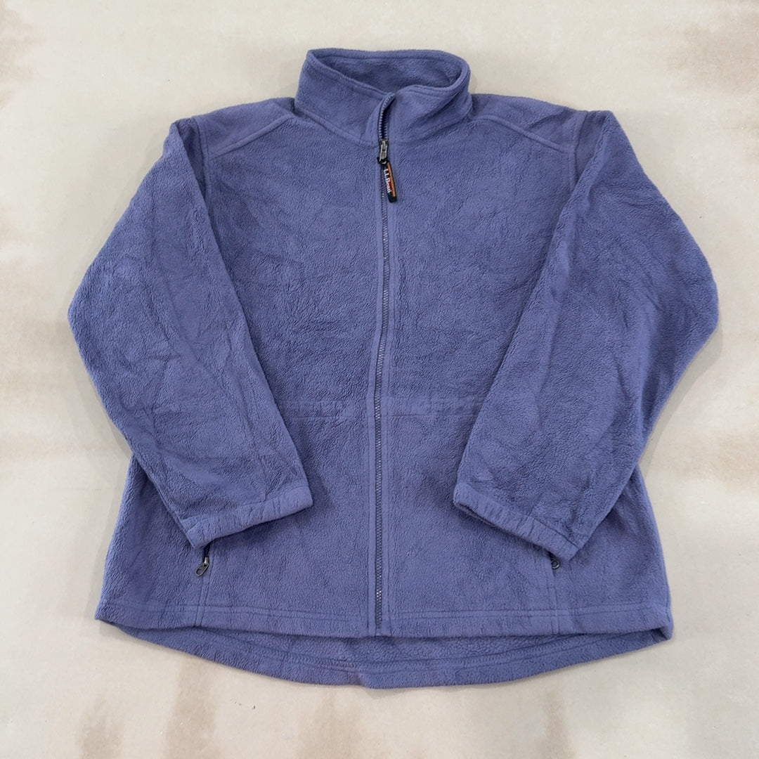 L.L.BEAN VIOLET FLEECE - X LARGE