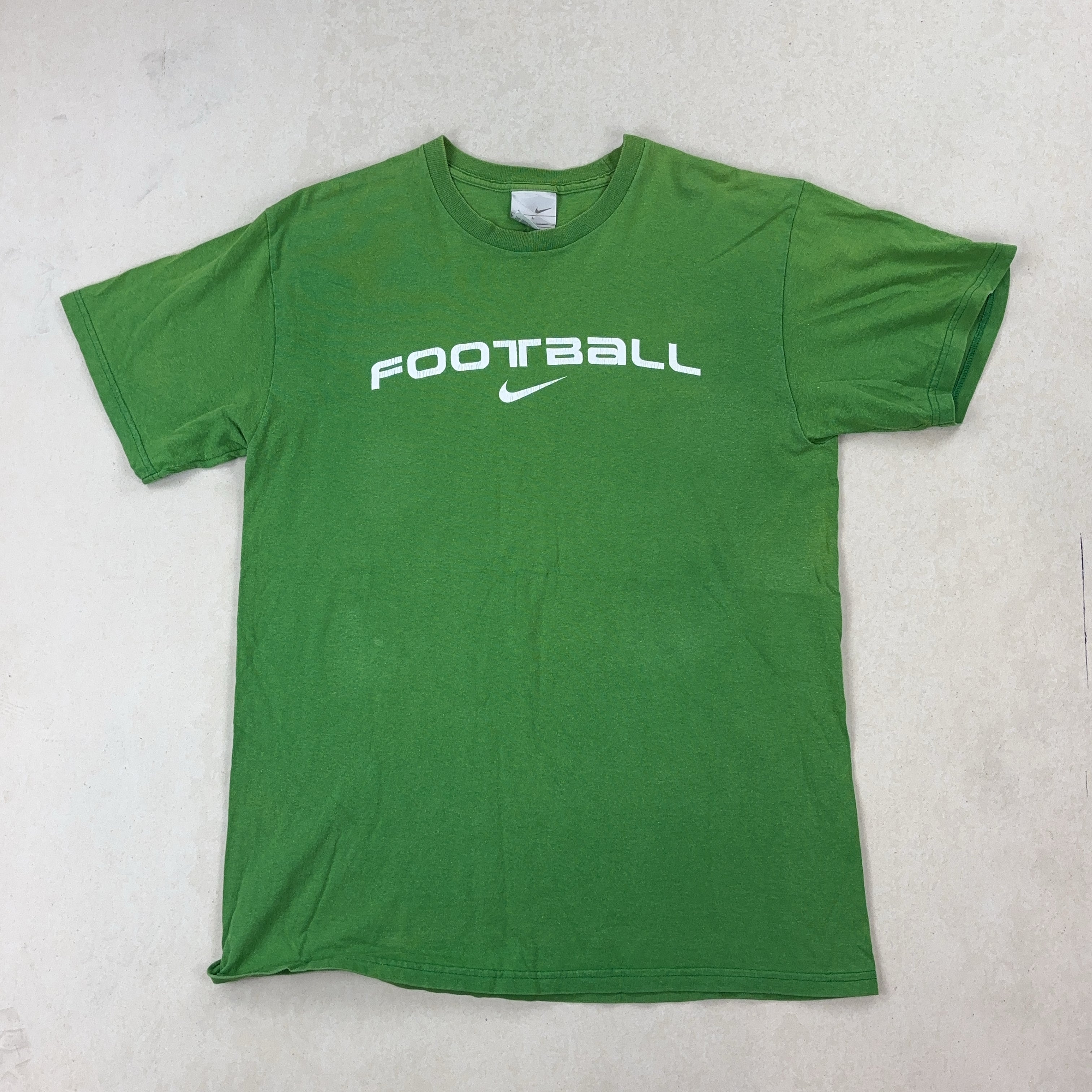 NIKE BRIGHT GREEN TEE - MEDIUM