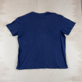 POLO RALPH LAUREN NAVY TEE - 2X LARGE