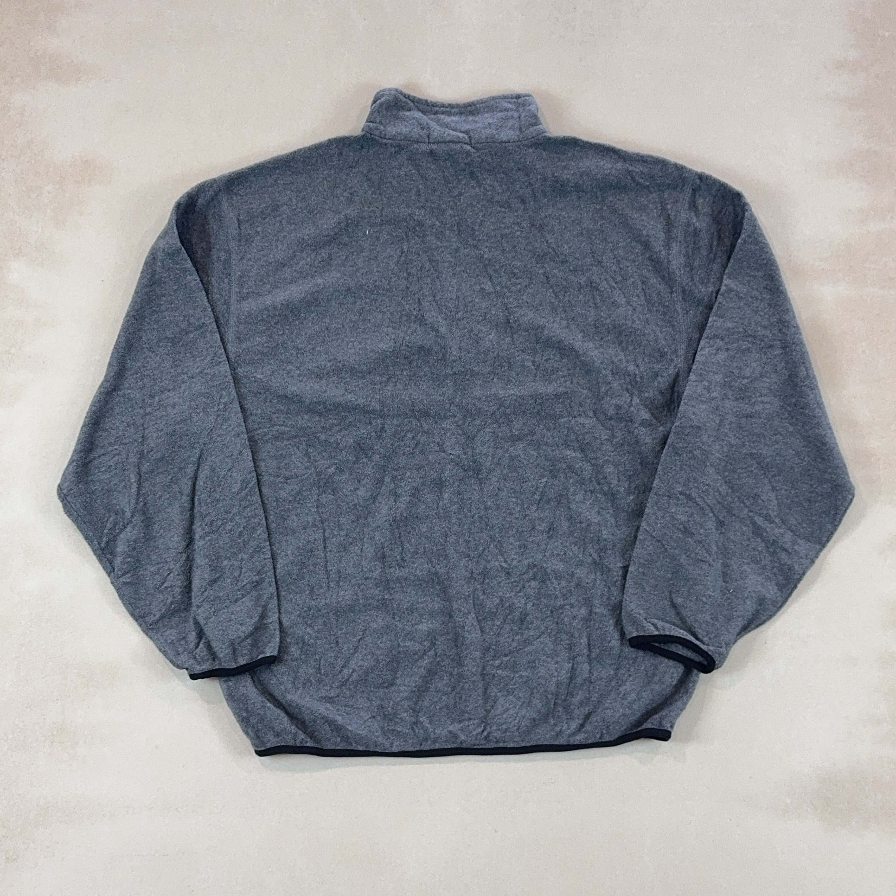 NAUTICA GREY QUARTER ZIP - X LARGE