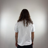 WHITE SURF TEE - MEDIUM