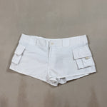 VINTAGE WHITE SHORTS - MEDIUM