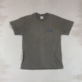 QUIKSILVER MUSHROOM BROWN TEE - MEDIUM