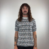 ABSTRACT SURF TEE - MEDIUM