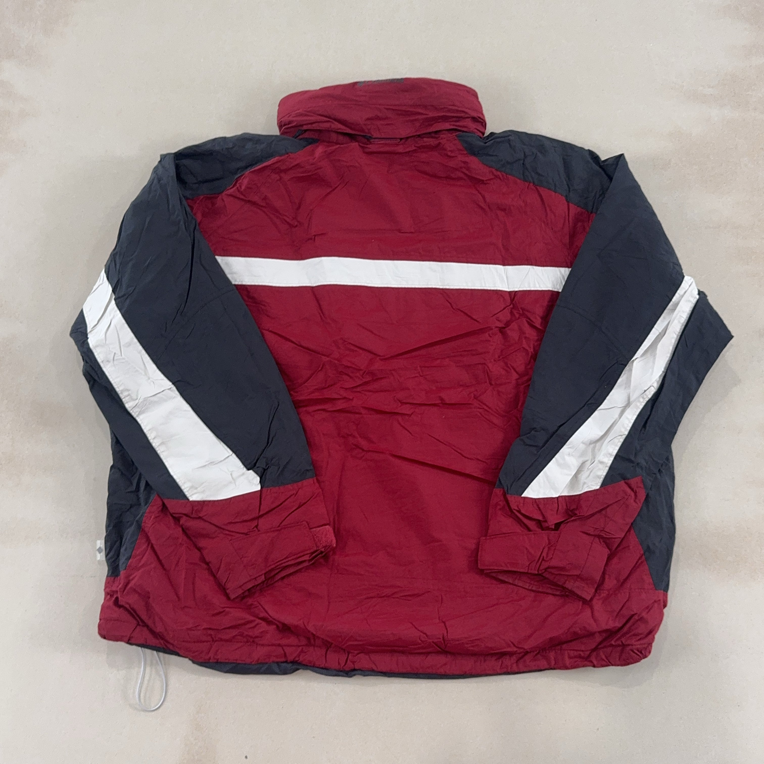 COLUMBIA RED, BLACK & WHITE JACKET - X LARGE