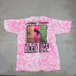 TIE DIE PINK VINTAGE TEE - X LARGE