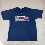 NIKE BOSTON RED SOX NAVY BLUE TEE - X LARGE