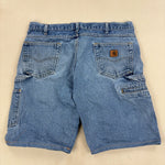CARHARTT DENIM SHORTS - X LARGE