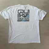 QUICKSILVER WHITE TEE - X LARGE