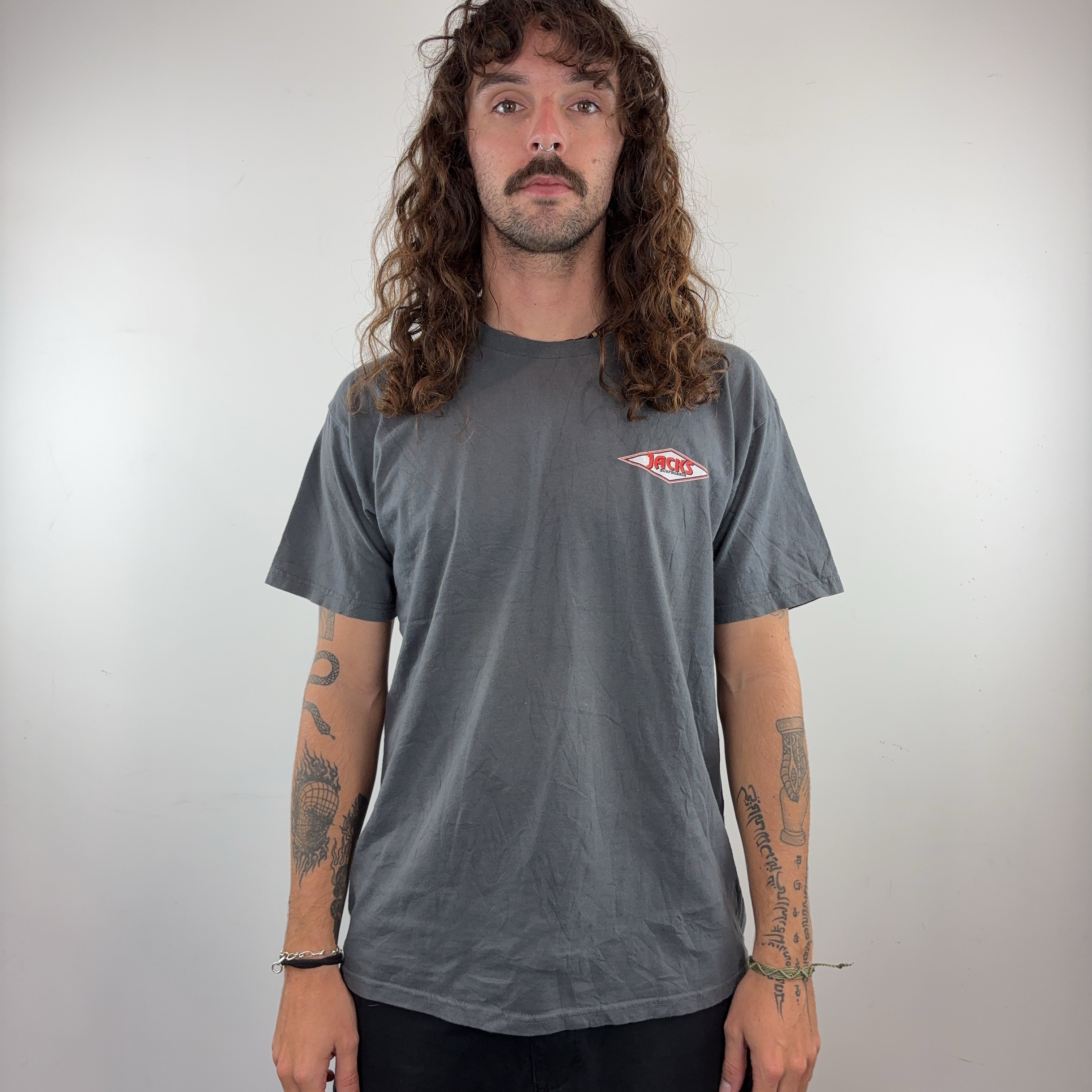JACKS SURFBOARDS TEE - MEDIUM