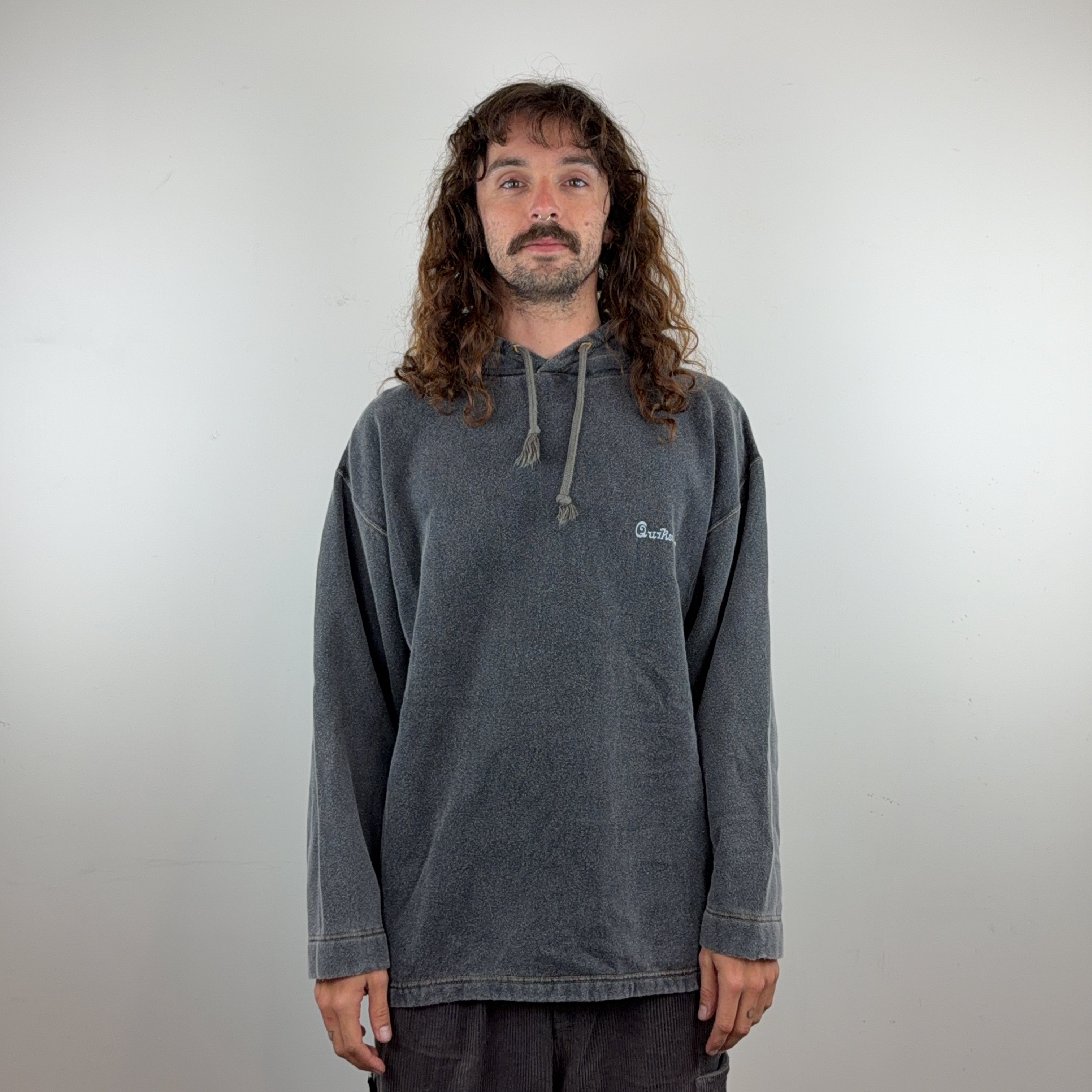 QUIKSILVER HOODIE - LARGE
