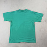 GRAPHIC GREEN TEE - LARGE