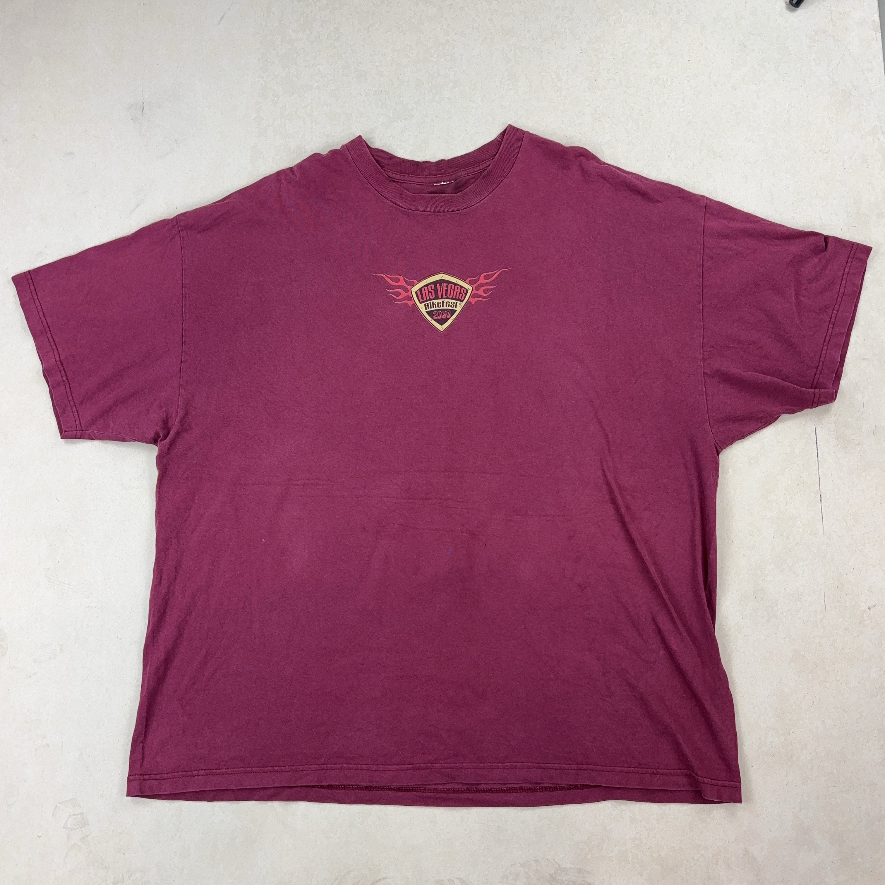 'LAS VEGAS BIKEFEST 2009' TEE - 3X LARGE