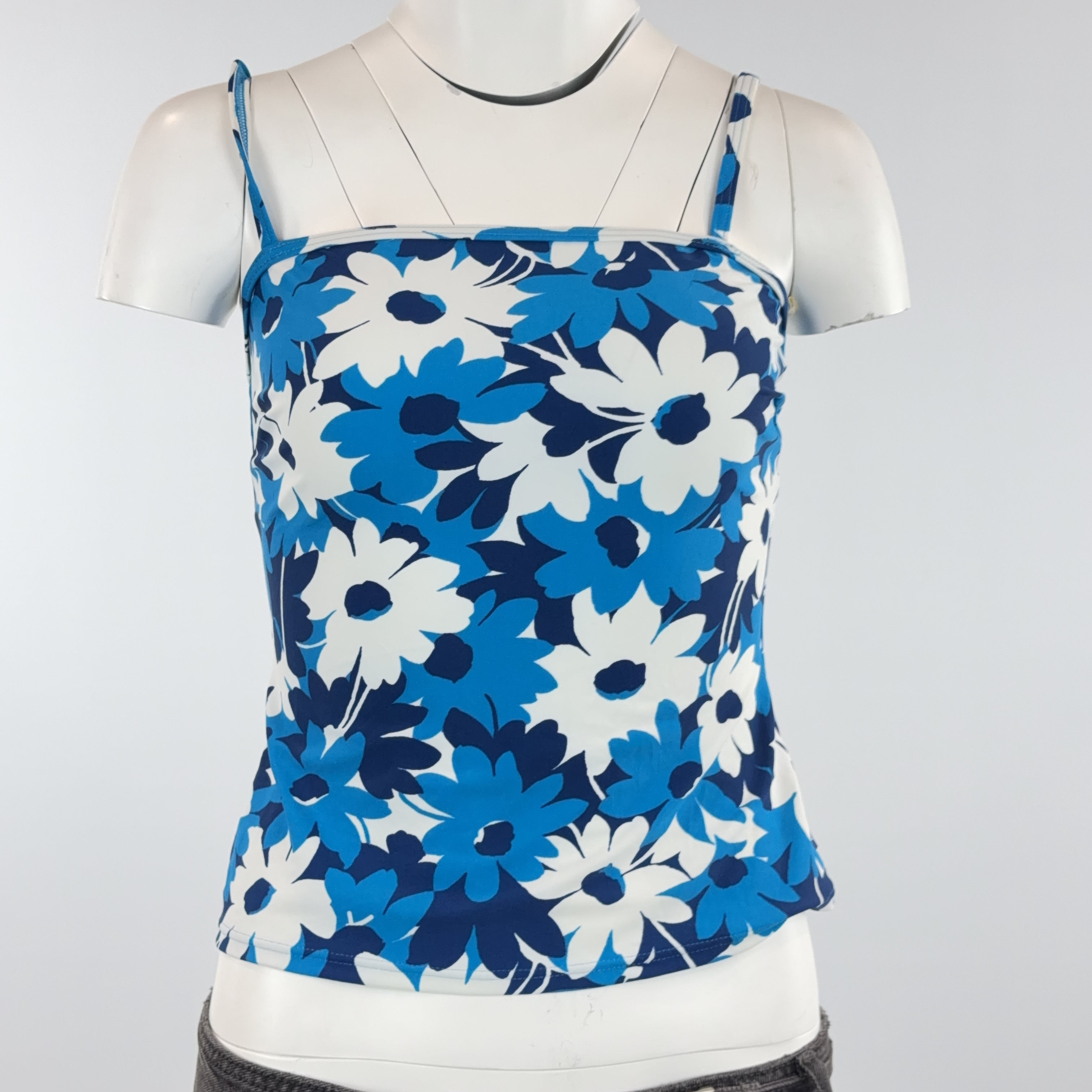 VINTAGE FLORAL TANKINI - MEDIUM