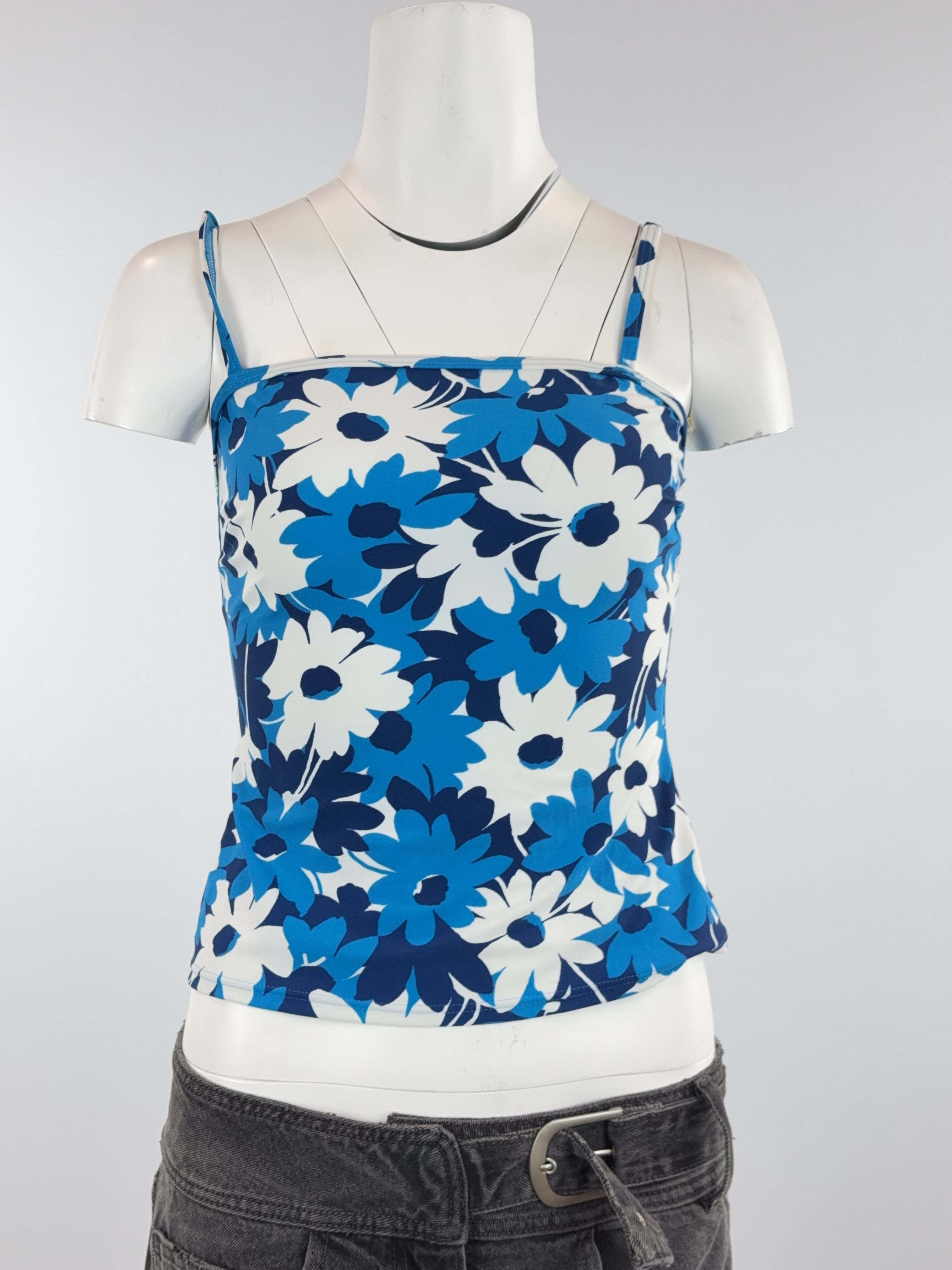 VINTAGE FLORAL TANKINI - MEDIUM