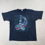 GRAPHIC WHALE TEE - LARGE