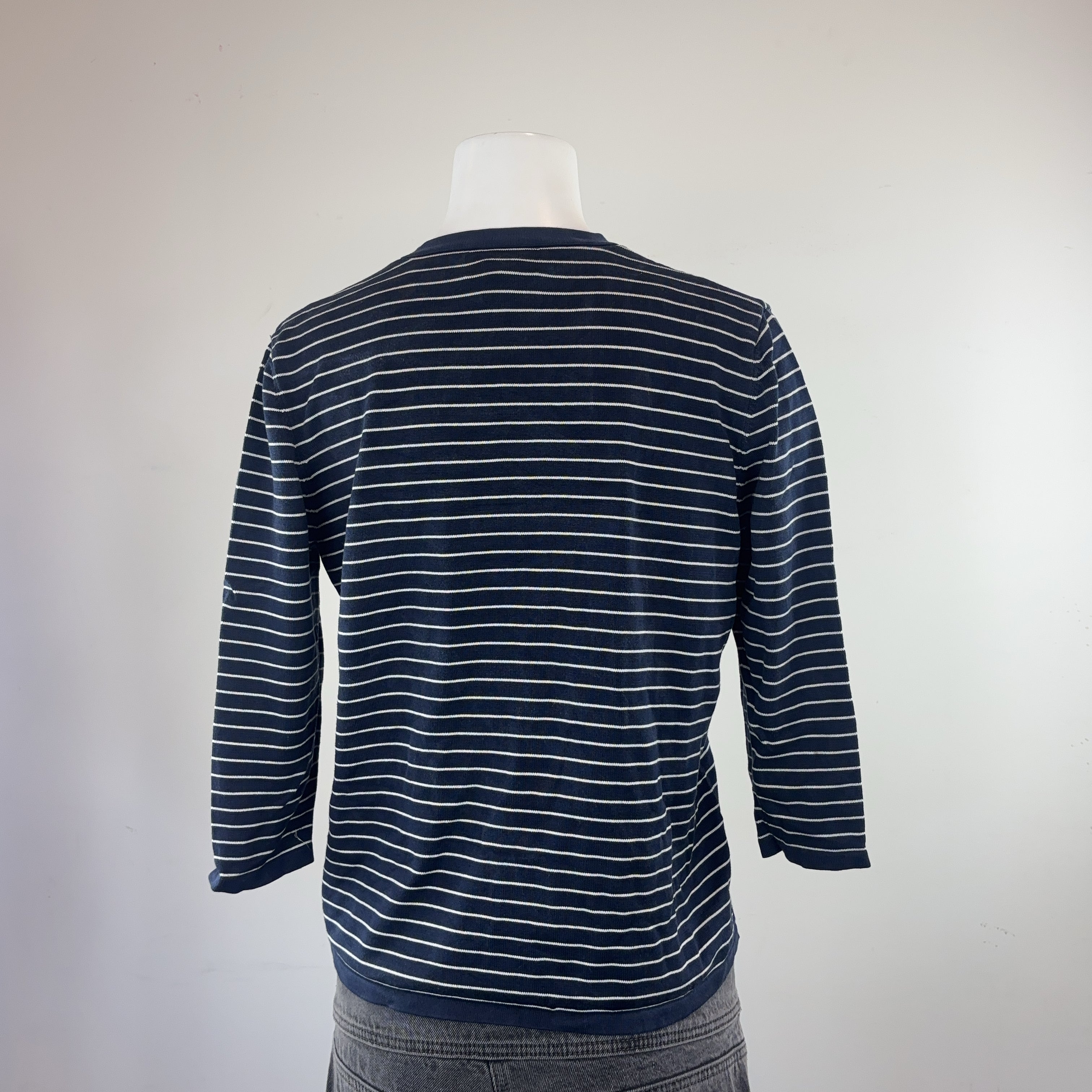 RALPH LAUREN 3/4 TOP - MEDIUM